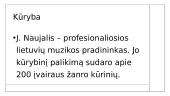 Juozas Naujalis – vargonininkas, kompozitorius, pedagogas ir choro dirigentas 5 puslapis