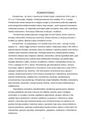 Kūryba romantizmo epochoje 2 puslapis