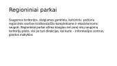 Lietuvos saugomos teritorijos - skaidrės 10 puslapis