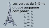 La révision de verbes du 3-ième groupe au passé composé 3 puslapis