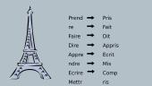 La révision de verbes du 3-ième groupe au passé composé 4 puslapis