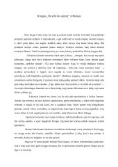 Knygos ,,Skrydis be sparnų‘‘ refleksija