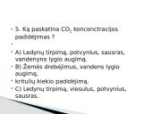 Anglies dioksidas bei klimato kaita 15 puslapis