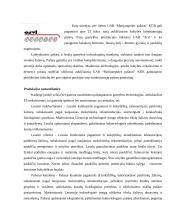 Lesalų kalakučiukams gamybos technologija UAB "Marijampolės pašarai"  KŪB 4 puslapis