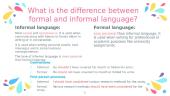 Formal vs Informal Language 2 puslapis