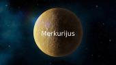 Skaidrės apie Merkurijaus planetą