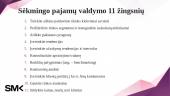 Pajamų valdymas 9 puslapis