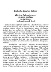 Lietuvių liaudies dainų etnografija 2 puslapis