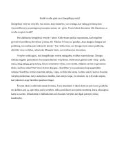 Kodėl svarbu ginti savo žmogiškąją vertę? (Krėvė)