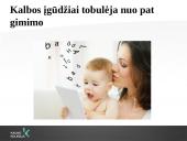 Pažintinės ir psichosocialinės raidos ypatumai kūdikystės bei ankstyvosios vaikystės amžiaus tarpsniais 3 puslapis