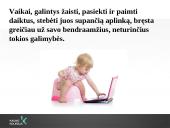 Pažintinės ir psichosocialinės raidos ypatumai kūdikystės bei ankstyvosios vaikystės amžiaus tarpsniais 4 puslapis