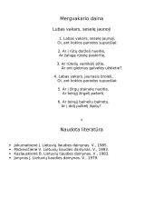 Lietuvių liaudies dainų skyriai 10 puslapis
