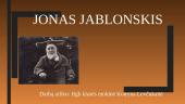 Jonas Jablonskis skaidrės