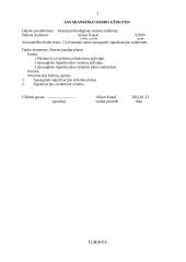 Gyvenamojo namo apsauginės signalizacijos sudarymas