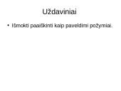 Gyvybės įvairovę kuria tėvai ir aplinka 2 puslapis
