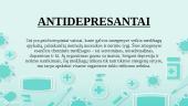 Antidepresantai skaidrės 2 puslapis