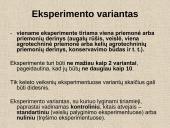 Eksperimento planavimas skaidrės 2 puslapis