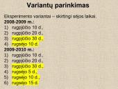 Eksperimento planavimas skaidrės 11 puslapis