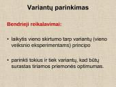 Eksperimento planavimas skaidrės 4 puslapis