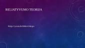Apie reliatyvumo teoriją 7 puslapis