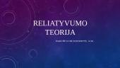 Apie reliatyvumo teoriją 9 puslapis