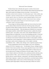 Miesto tema Lietuvos literatūroje
