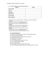 Pagrindiniai IP adresavimo principai (IPv4) 5 puslapis