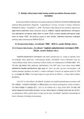 Baltijos šalių komercinių bankų sektoriaus analizė pasaulinės finansų krizės kontekste: pokyčiai bankiniame sektoriuje 8 puslapis