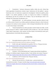 Bendravimas ir bendradarbiavimas su kolegomis šiuolaikinėje organizacijoje 6 puslapis