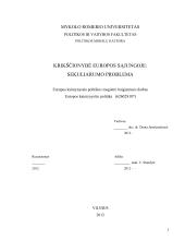 Krikščionybė Europos Sąjungoje: sekuliarumo problema 2 puslapis