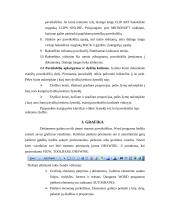 Microsoft Word naudojimo pagrindai 3 puslapis