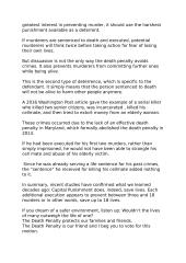 Death Penatly Speach (For) - English 2 puslapis