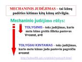 Kinematikos skaidrės 14 puslapis
