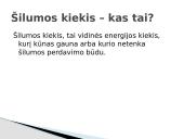 Šilumos kiekis – kas tai?  3 puslapis