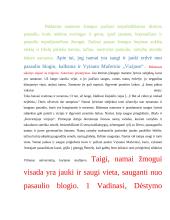 Kas žmogui yra namai? 2 puslapis