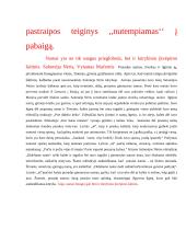 Kas žmogui yra namai? 3 puslapis