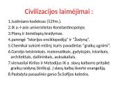 Bizantijos imperija 395 – 1453 m. 11 puslapis