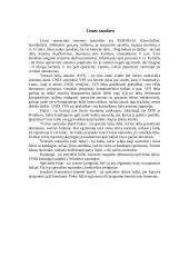 Operacinė sistema Linux ir jos ypatumai 2 puslapis