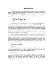 Operacinė sistema Linux ir jos ypatumai 4 puslapis