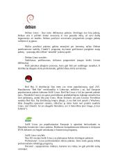 Operacinė sistema Linux ir jos ypatumai 5 puslapis