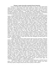 Žmogaus ir gamtos harmonija romantinėje lietuvių literatūroje