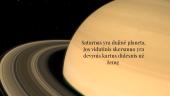 Saturnas - antra pagal dydį planeta 3 puslapis
