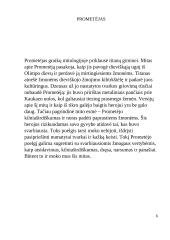 Ko graikų mitai moko šiuolaikinį žmogų (potemė) 6 puslapis