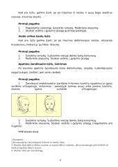 Pirmoji pagalba esant kaulų lūžiams, išnirimams, panirimams 6 puslapis