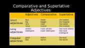 Comparative and Superlative Adjectives  2 puslapis