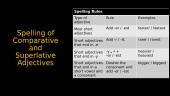 Comparative and Superlative Adjectives  4 puslapis