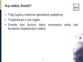 Kampu į horizontą mesto kūno judėjimas 2 puslapis