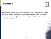 Kampu į horizontą mesto kūno judėjimas 9 puslapis