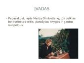 Marija Gimbutienė ir jos kūryba 2 puslapis