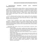 Pramonės plėtros programos projektas 3 puslapis